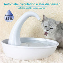 Load image into Gallery viewer, Automatic Swan Pet Cat Water Dispenser Feeding Water Flowing Fountain Cat Drinking Bowl Electric Water Dispenser For Cat Dog
